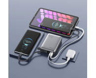 4smarts Powerbank Pocket Dual Cord 10000mAh 22.5W z  kablem USB-C - 1417007 - zdjęcie 3